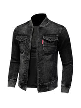Slim fit Black Denim Jacket